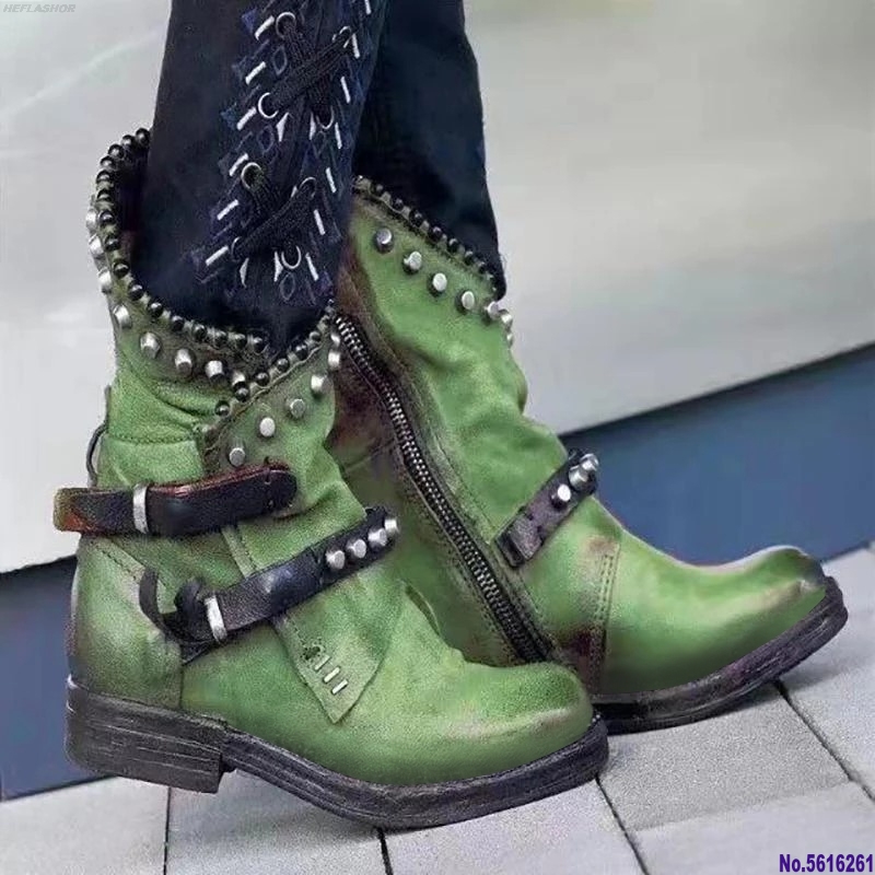 2020 Vogue Retro Rivet Motorcycle Boots Women Leather Ankle Boots Nice Gothic Autumn Buckle Low Heel Short Boot Cowboy Shoes, Blue b
2020 Vogue Retro Rivet Motorcycle Boots Women Leather Ankle Boots Nice Gothic Autumn Buckle Low Heel Short Boot Cowboy Shoes, Blue b