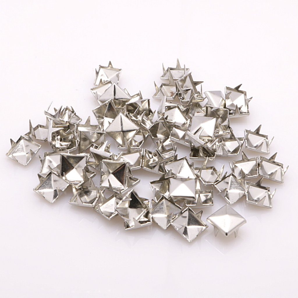 all kinds of highgrade alloy type diy clothing luggage shoes materials hardware accessories hollow rivet square nail jewelry accessories