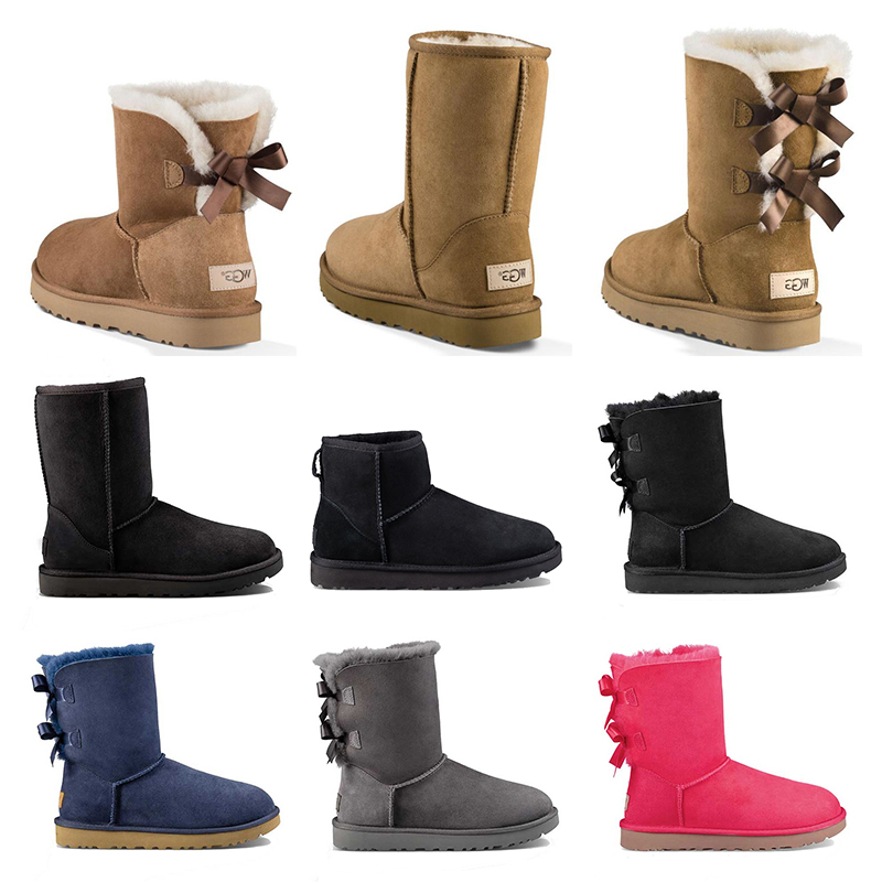 New Women's Shoes Ladies Wgg Winter Snow Boots Classic Australian Women's Boots Thick-soled Cow Leather Ankle Boots Plus Velvet To Keep Warm, A22-mini 1 bow - koffe
New Women's Shoes Ladies Wgg Winter Snow Boots Classic Australian Women's Boots Thick-soled Cow Leather Ankle Boots Plus Velvet To Keep Warm, A22-mini 1 bow - koffe