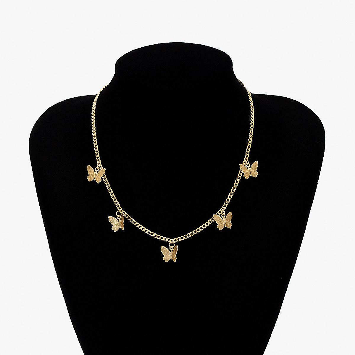 New butterfly Statement necklaces For Women Fashion Gold Silver animal butterfly pendant Choker chains Girls Jewelry Gift
New butterfly Statement necklaces For Women Fashion Gold Silver animal butterfly pendant Choker chains Girls Jewelry Gift