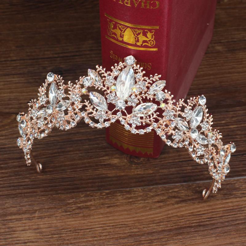 Baroque Crystal Bridal Tiara Crown Headband Wedding Bride Diadem Headpiece for Women Hair Ornaments Head Jewelry Accessories
Baroque Crystal Bridal Tiara Crown Headband Wedding Bride Diadem Headpiece for Women Hair Ornaments Head Jewelry Accessories