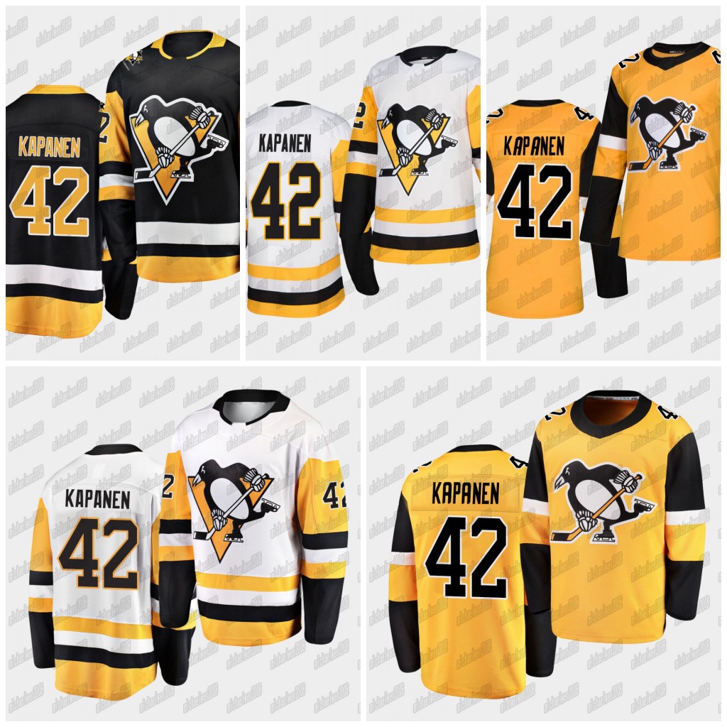 Kasperi Kapanen #42 Pittsburgh Penguins 2020-21 100% Stitch Cutoms Away Home Black White Yellow Mens Jersey S-XXXL Fast Shopping
Kasperi Kapanen #42 Pittsburgh Penguins 2020-21 100% Stitch Cutoms Away Home Black White Yellow Mens Jersey S-XXXL Fast Shopping
