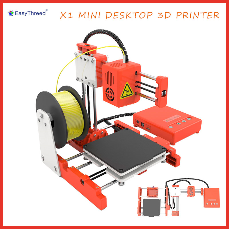 Easythreed X1 Mini Desktop 3D Printer 100*100*100mm Print Size One Key Printing Parent-Child Education Gift TF Card PLA Filament
Easythreed X1 Mini Desktop 3D Printer 100*100*100mm Print Size One Key Printing Parent-Child Education Gift TF Card PLA Filament