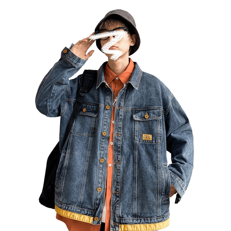 Spring Autumn Men's Fashion Denim Jeans Jacket Casual Bomber Oversize Streetwear Clothes BV001, Black;brown
Spring Autumn Men's Fashion Denim Jeans Jacket Casual Bomber Oversize Streetwear Clothes BV001, Black;brown