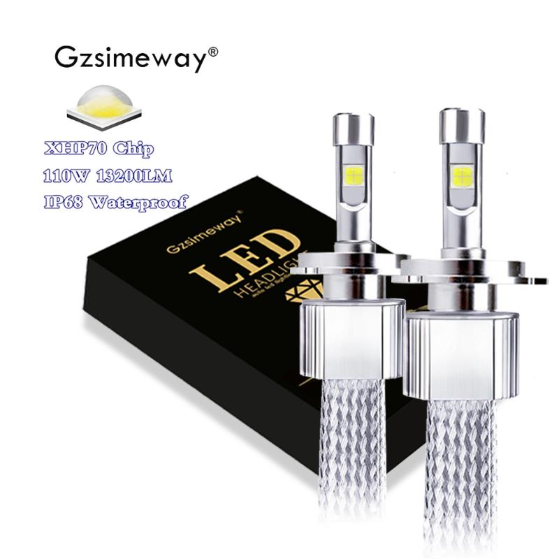 2Pcs Car Headlight Bulbs LED H7 H4 D2S H11 3 5 9012 9005 3 9006 4 led Fog light 12V XHP 70 chip 13200LM Auto Bulb Light
2Pcs Car Headlight Bulbs LED H7 H4 D2S H11 3 5 9012 9005 3 9006 4 led Fog light 12V XHP 70 chip 13200LM Auto Bulb Light