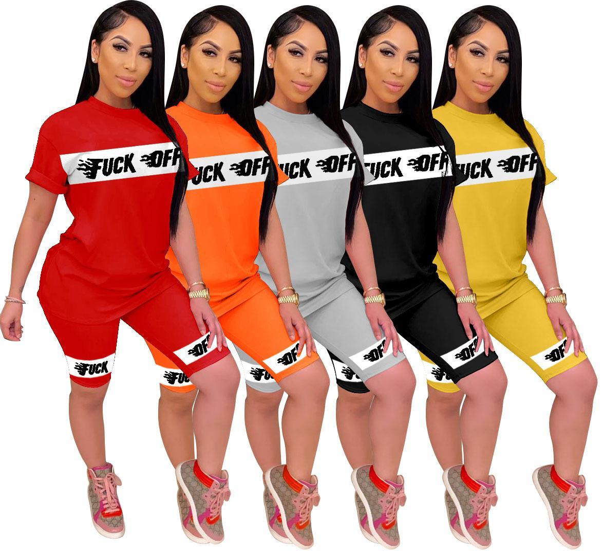 Summer Womens Letter dresses Outfits Short Sleeve 2 Piece Set Tracksuit Jogging Sportsuit Shirt Shorts Sweatshirt Pants Sport Suit C623, Black;gray
Summer Womens Letter dresses Outfits Short Sleeve 2 Piece Set Tracksuit Jogging Sportsuit Shirt Shorts Sweatshirt Pants Sport Suit C623, Black;gray