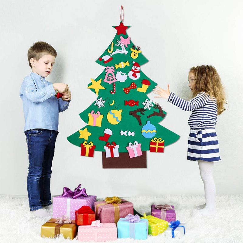 Felt Christmas Tree New Year Gifts Kids Toys Artificial Tree Wall Hanging Christmas Pendant New Year Xmas Gift Kids
Felt Christmas Tree New Year Gifts Kids Toys Artificial Tree Wall Hanging Christmas Pendant New Year Xmas Gift Kids