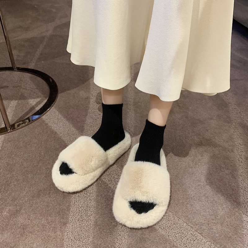 SHUJIN Shoes Female Home Slippers Women's Slides Pantofle Flock Fur Flip Flops Massage 2020 Plush Rome Autumn PU Fabric Rubber, Color 6
SHUJIN Shoes Female Home Slippers Women's Slides Pantofle Flock Fur Flip Flops Massage 2020 Plush Rome Autumn PU Fabric Rubber, Color 6