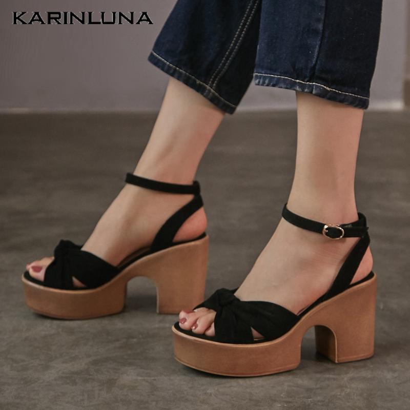 Karin New Square High Heels Wholesale Platform Kid Suede Leather Summer Shoes Sandals Women, Black
Karin New Square High Heels Wholesale Platform Kid Suede Leather Summer Shoes Sandals Women, Black