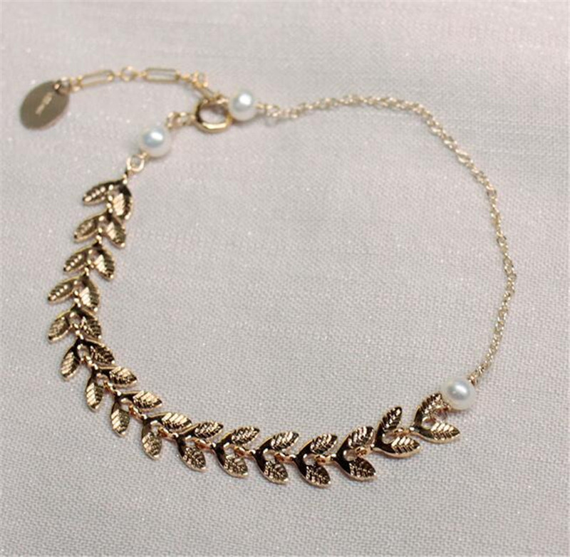 YUN RUO 2020 Fashion Wheat Ear Pearl Bracelet Woman Gift Yellow Gold Color Titanium Steel Jewelry Never Fade Drop shopping
YUN RUO 2020 Fashion Wheat Ear Pearl Bracelet Woman Gift Yellow Gold Color Titanium Steel Jewelry Never Fade Drop shopping