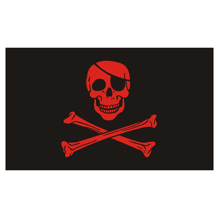 Danger Red Pirates Flag, 90x150cm 100D Polyester Digital Printed All Countries Accept Any Design Any Logo
Danger Red Pirates Flag, 90x150cm 100D Polyester Digital Printed All Countries Accept Any Design Any Logo