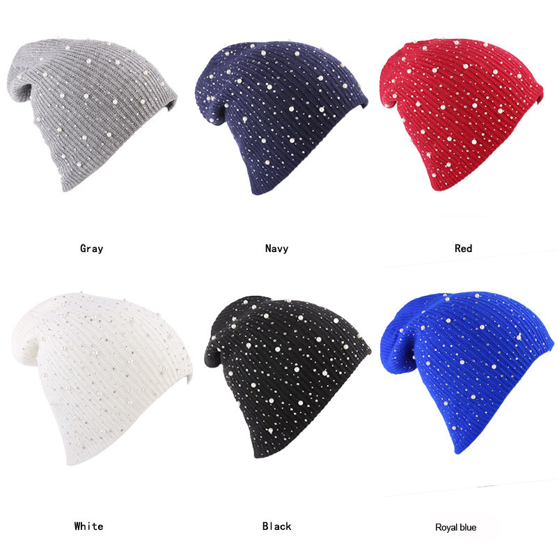 2020 New Knit Pearls Hat Winter Warm Knit Rhinestone Hair Wrap Solid Casual Skullies Beanies Hat Beads Simple Hair Accessories, Black
2020 New Knit Pearls Hat Winter Warm Knit Rhinestone Hair Wrap Solid Casual Skullies Beanies Hat Beads Simple Hair Accessories, Black