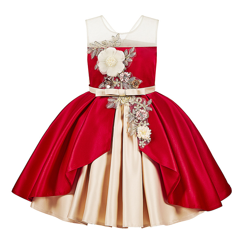 2-10 Years Flower girl dress for Girls tutu Kids Dresses Elegent Flower embroidery Girls Dresses for Princess Party Custumes, Navy blue
2-10 Years Flower girl dress for Girls tutu Kids Dresses Elegent Flower embroidery Girls Dresses for Princess Party Custumes, Navy blue