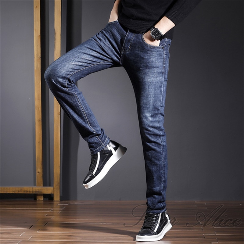 Free shipping 2020 men's fall/winter new mid-rise straight-leg jeans all-match stretch slim urban casual pants, Dark blue
Free shipping 2020 men's fall/winter new mid-rise straight-leg jeans all-match stretch slim urban casual pants, Dark blue