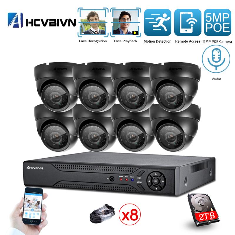 AHCVBIVN AI Face-Recording detection H.265 8CH 5.0MP POE IP Camera System Outdoor IR-CUT CCTV Video Surveillance Recorder Kit
AHCVBIVN AI Face-Recording detection H.265 8CH 5.0MP POE IP Camera System Outdoor IR-CUT CCTV Video Surveillance Recorder Kit