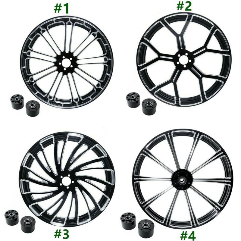 Motorcycle 18'' 21'' 23'' 26'' Front Wheel Rim Dual Disc with Hub For Touring Road King Electra Street Glide 2008-2020
Motorcycle 18'' 21'' 23'' 26'' Front Wheel Rim Dual Disc with Hub For Touring Road King Electra Street Glide 2008-2020