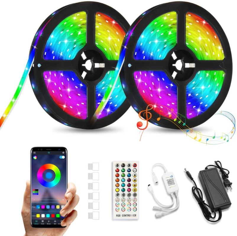 Luzes de tira conduzidas bluetooth KM-LED-5M smd fita flexível impermeável rgb led luz 5m fita diodo dc Luz de tira conduzida
Luzes de tira conduzidas bluetooth KM-LED-5M smd fita flexível impermeável rgb led luz 5m fita diodo dc Luz de tira conduzida