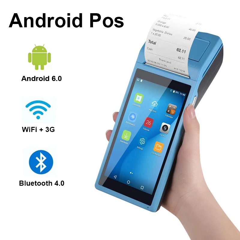 Android6.0 WiFi 3G Bluetooth PDA Terminal scanner with thermal Printer 58mm Wireless Handheld Mobile devices barcode reader
Android6.0 WiFi 3G Bluetooth PDA Terminal scanner with thermal Printer 58mm Wireless Handheld Mobile devices barcode reader