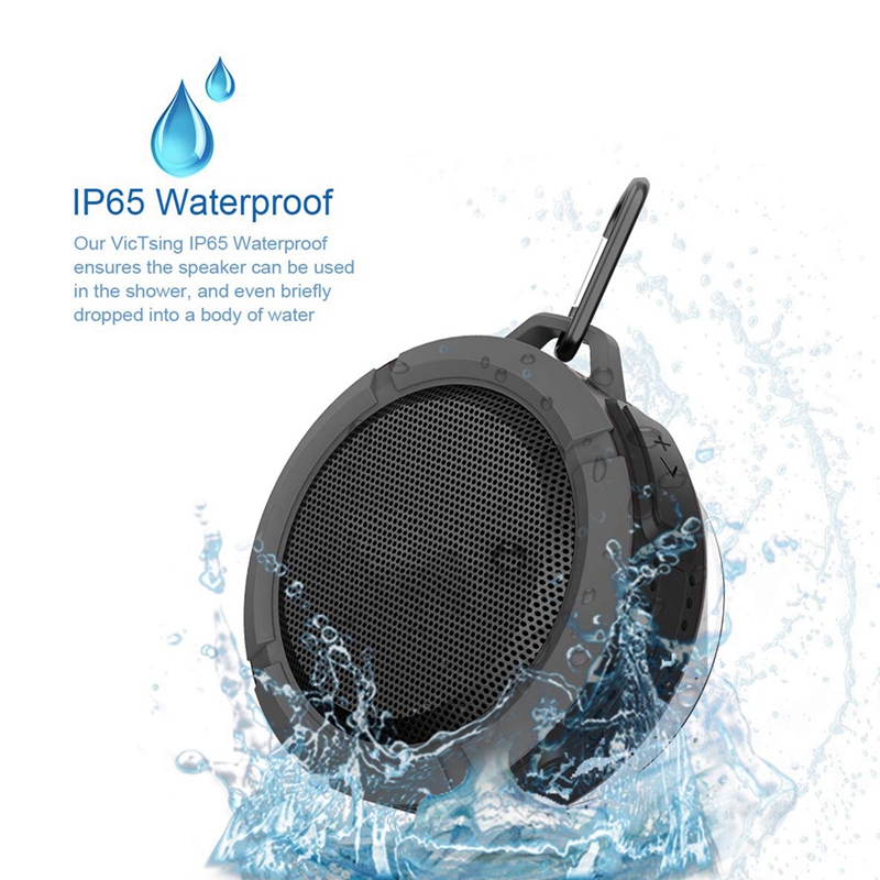 Outdoor Wireless Bluetooth Portable Speaker Hands-Free Shower Suction cup Speaker Waterproof 5W with Bass
Outdoor Wireless Bluetooth Portable Speaker Hands-Free Shower Suction cup Speaker Waterproof 5W with Bass