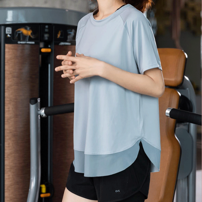 Plus Size -3XL Mesh Quick-Dry Sport Shirts Women Yoga Tops Fitness Short Sleeve T-Shirts Breathable Gym Workout Running Tops, Black
Plus Size -3XL Mesh Quick-Dry Sport Shirts Women Yoga Tops Fitness Short Sleeve T-Shirts Breathable Gym Workout Running Tops, Black