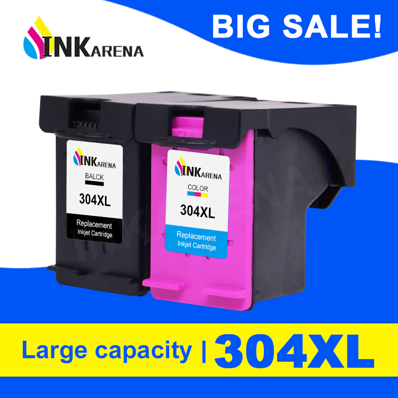 INKARENA Ink Cartridge 304XL New Version for 304 For 304 xl Deskjet envy 2620 2630 2632 5030 5020 5032 3720 3730 Printer
INKARENA Ink Cartridge 304XL New Version for 304 For 304 xl Deskjet envy 2620 2630 2632 5030 5020 5032 3720 3730 Printer