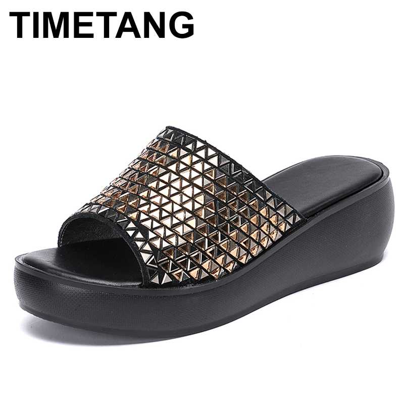 TIMETANG Women Sandals Comfortable Genuine Leather Fashion Women Casual Shoes Summer Crystal Sandals Big Size 35-40, Gold
TIMETANG Women Sandals Comfortable Genuine Leather Fashion Women Casual Shoes Summer Crystal Sandals Big Size 35-40, Gold