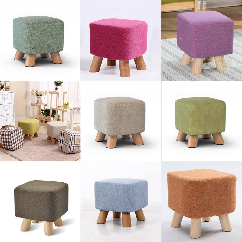 1PC Footstool Ottoman Cover Fabric Square Furniture Linen Wooden Chair Sponge Cotton Stool Cushion Sleeve Decor
1PC Footstool Ottoman Cover Fabric Square Furniture Linen Wooden Chair Sponge Cotton Stool Cushion Sleeve Decor