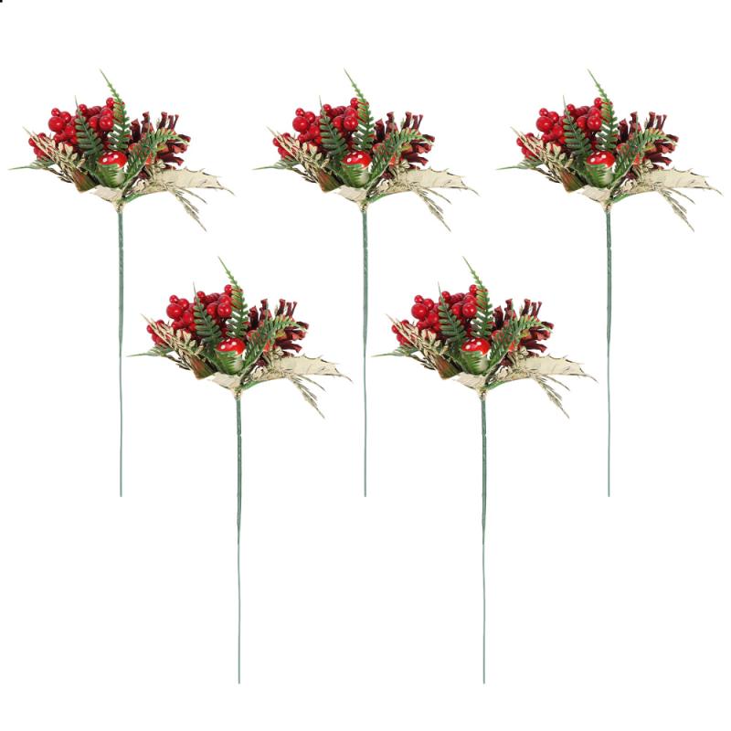 5 Pcs Berry Decor Xmas Berry Xmas Tree Decor Artificial Ornament for Home Tree Store, Assorted color
5 Pcs Berry Decor Xmas Berry Xmas Tree Decor Artificial Ornament for Home Tree Store, Assorted color