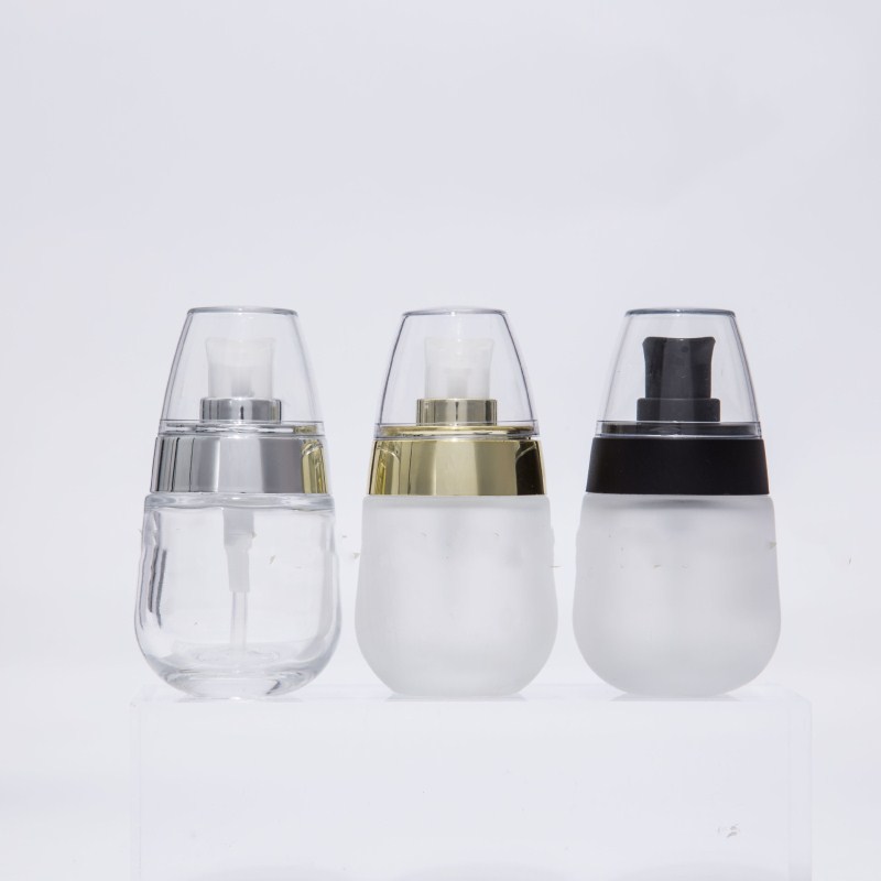 Drop shipping 6Ps 30ml Emulsion Empty Frosted Clear Glass Essential Oil Bottle Acrylic Lid Press Pump Outdoor Travel
Drop shipping 6Ps 30ml Emulsion Empty Frosted Clear Glass Essential Oil Bottle Acrylic Lid Press Pump Outdoor Travel