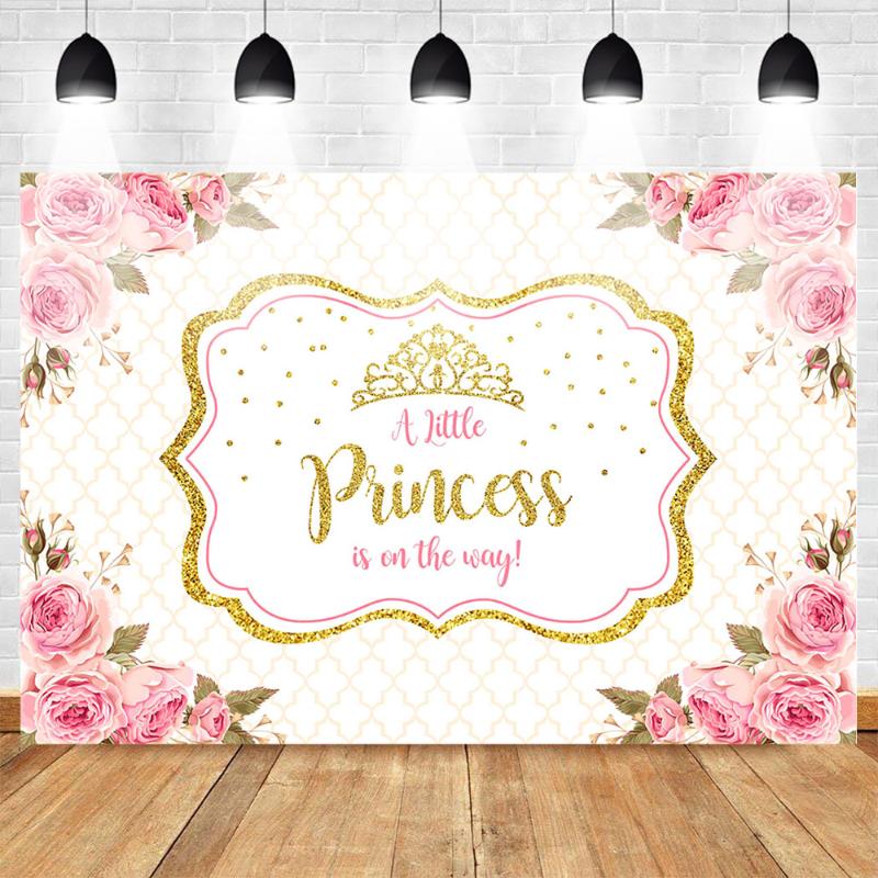 Mehofoto Baby Shower Photo Backdrop for Photography Little Princess Newborn Flower Background Gold Crown Birthday Party Booth
Mehofoto Baby Shower Photo Backdrop for Photography Little Princess Newborn Flower Background Gold Crown Birthday Party Booth