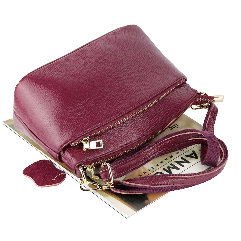 New Women's Fashion Simple Genuine Leather Bag Business Commute Ladies Handbag Cow Leather Tide Female Shoulder Crossbody Bag, Black
New Women's Fashion Simple Genuine Leather Bag Business Commute Ladies Handbag Cow Leather Tide Female Shoulder Crossbody Bag, Black