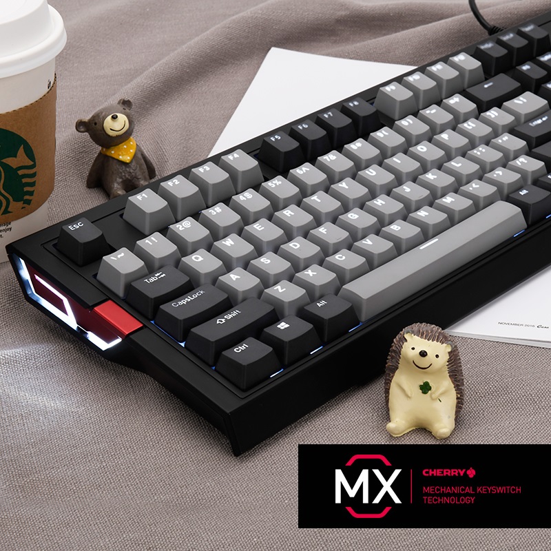 Ajazz FirstBlood F11 Shadow II Ergonomic Backlit USB Wired Mechanical Keyboard Desktop Notebook Keyboard Cherry MX Switch
Ajazz FirstBlood F11 Shadow II Ergonomic Backlit USB Wired Mechanical Keyboard Desktop Notebook Keyboard Cherry MX Switch