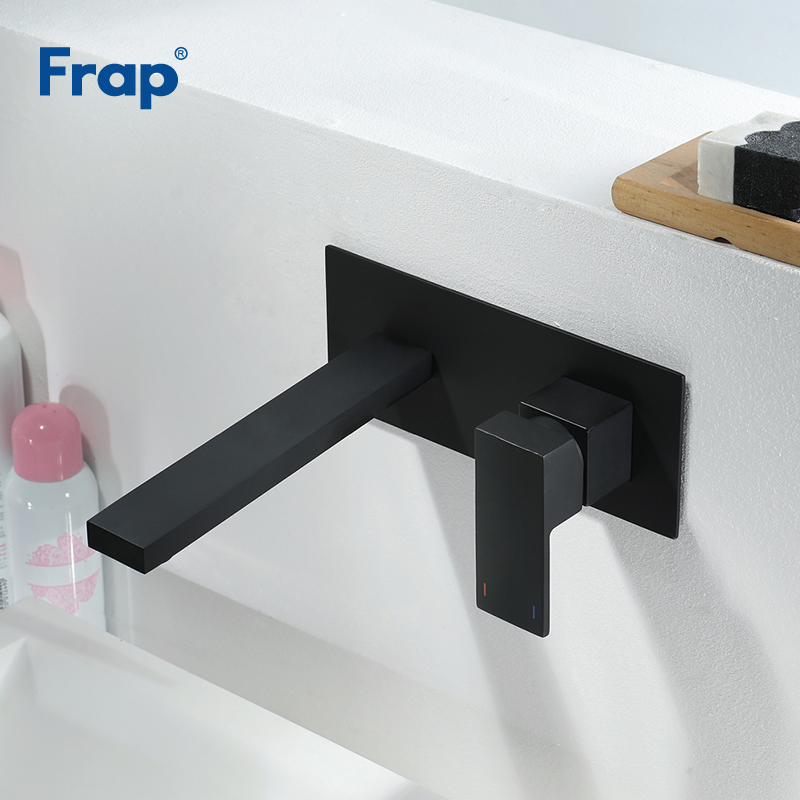 Frap High Quality Basin Faucet Wall Mounted Tap Single Handle Bathroom Water Mixer Tap Hot Cold Sink Faucet Matte Black Y10167
Frap High Quality Basin Faucet Wall Mounted Tap Single Handle Bathroom Water Mixer Tap Hot Cold Sink Faucet Matte Black Y10167