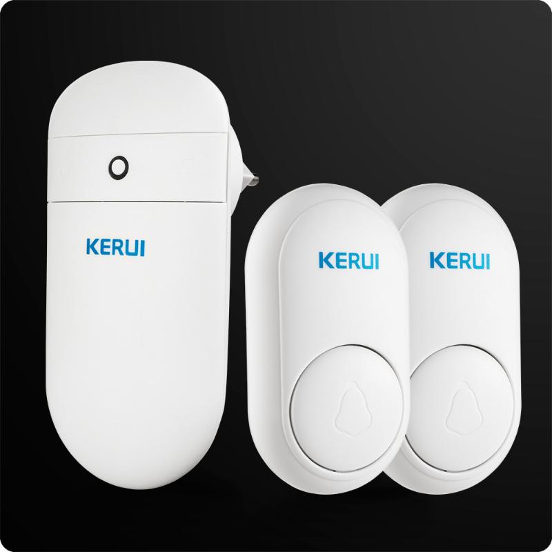 KERUI M518 wireless doorbell home smart electronic remote control long distance no battery volume adjustment various songs
KERUI M518 wireless doorbell home smart electronic remote control long distance no battery volume adjustment various songs