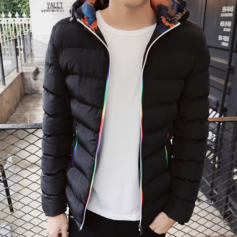 New Style Men's Cotton-padded Clothes Korean-style Youth Winter Cotton-padded Clothes Thick Men's, Black
New Style Men's Cotton-padded Clothes Korean-style Youth Winter Cotton-padded Clothes Thick Men's, Black