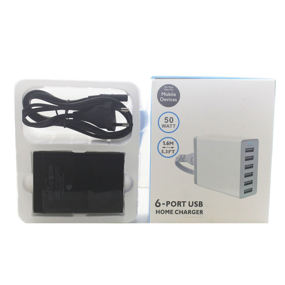 50W 10Ports USB Charger Station For Smart Phone PC Multi Chargers With US AU EU UK Plug3582603