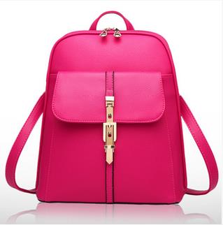 New-Genuine Leather Women's backpack bag Polyester school bag handbags shoulder purse free Nylon shipping