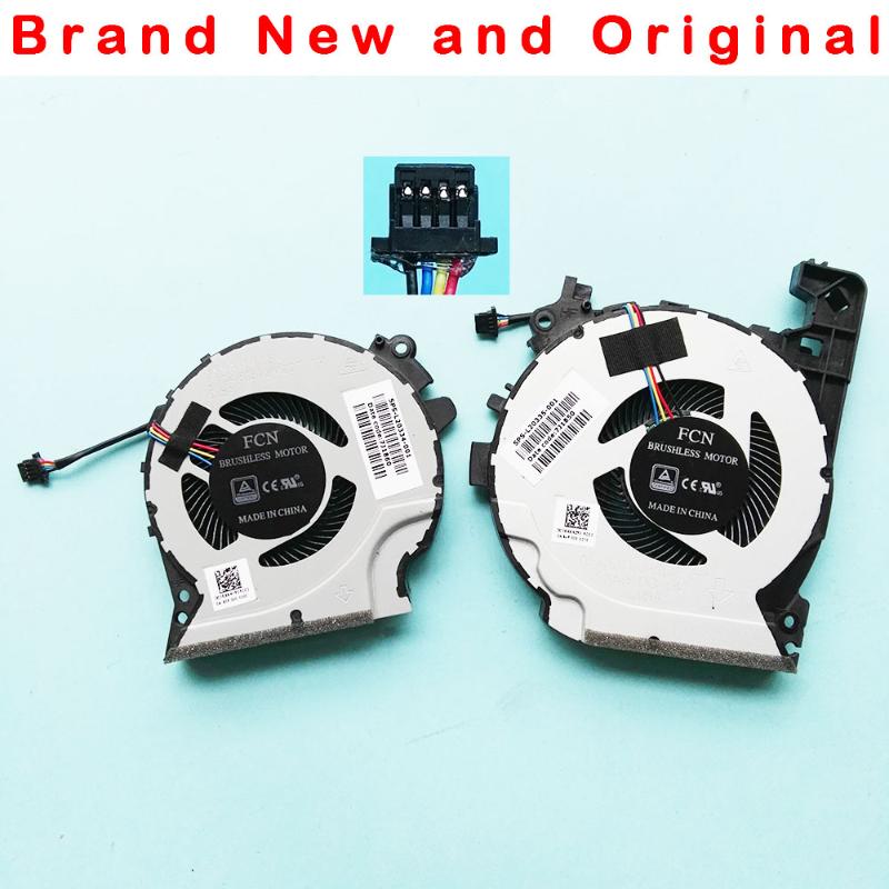 New original GPU CPU COOLING FAN COOLER FOR PAVILION 15-CX0058WM 15-CX 15-CX0068TX FKKA DFS501105PR0T FKK9 TPN-C133 FAN
New original GPU CPU COOLING FAN COOLER FOR PAVILION 15-CX0058WM 15-CX 15-CX0068TX FKKA DFS501105PR0T FKK9 TPN-C133 FAN