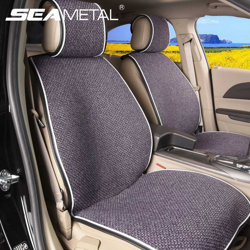 Linen Car Seat Cover Four Season Universal Automobiles Seat Covers Anti Silp Pad Mat Car Cushion Protector Breathable Flax
Linen Car Seat Cover Four Season Universal Automobiles Seat Covers Anti Silp Pad Mat Car Cushion Protector Breathable Flax