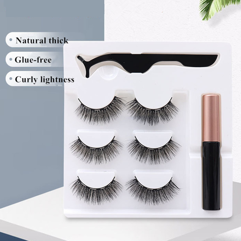 Magnetic Eyelashes 3D Mink False Lashes magnetic eyeliner Waterproof Liquid Tweezers Set Lasting Handmade Eyelash Makeup Tool
Magnetic Eyelashes 3D Mink False Lashes magnetic eyeliner Waterproof Liquid Tweezers Set Lasting Handmade Eyelash Makeup Tool