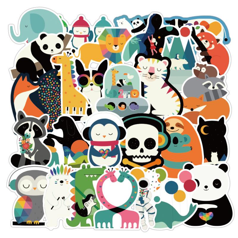100 PCS Skateboard Sticker Colorful Animal Graffiti For Car Laptop Pad Bicycle Motorcycle PS4 Phone Luggage Fridge Decal Pvc guitar Stickers, Multi colors
100 PCS Skateboard Sticker Colorful Animal Graffiti For Car Laptop Pad Bicycle Motorcycle PS4 Phone Luggage Fridge Decal Pvc guitar Stickers, Multi colors