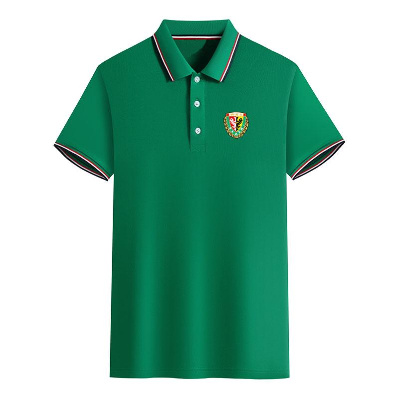 Slask Wroclaw Football Club Summer Men's Slim Fit Golf Polo T-Shirt Short Sleeve Polo Casual T shirt Sportswear, Gray;blue
Slask Wroclaw Football Club Summer Men's Slim Fit Golf Polo T-Shirt Short Sleeve Polo Casual T shirt Sportswear, Gray;blue