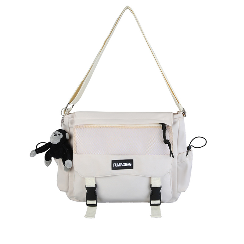 Simple Tooling Canvas Shoulder Messenger Bag Korea Large Capacity Women/Men Crossbody Bag Solid Multipurpose Travel Handbag, Black
Simple Tooling Canvas Shoulder Messenger Bag Korea Large Capacity Women/Men Crossbody Bag Solid Multipurpose Travel Handbag, Black
