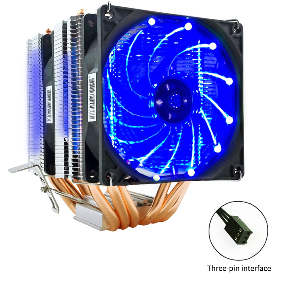 Laptop Low Noise CPU Fan Easy Install Desktop Computer Cooling Copper Efficient Durable Dual Tower Practical 6 Heatpipes Office
Laptop Low Noise CPU Fan Easy Install Desktop Computer Cooling Copper Efficient Durable Dual Tower Practical 6 Heatpipes Office