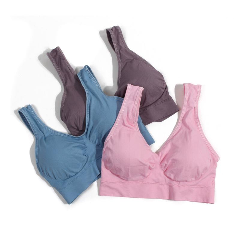 3Pcs/set Women Sport Bra Vest Wire free Removable Pads Bra Female Breathable Yoga Fitness Crop Tops, Color 02
3Pcs/set Women Sport Bra Vest Wire free Removable Pads Bra Female Breathable Yoga Fitness Crop Tops, Color 02