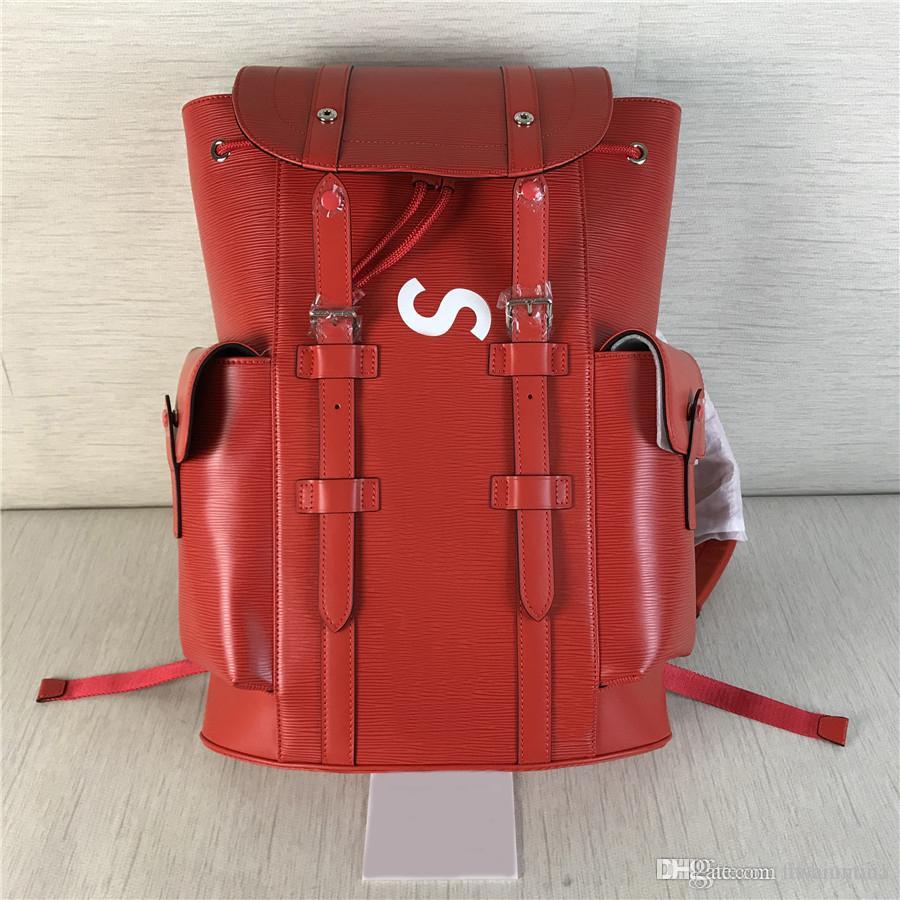 2020 Best Authentic Backpack 911Supre Men Women Bag Shoulders Bags Handbag 55EPI Me Leather Red Black Rare With Tags With Original Box
2020 Best Authentic Backpack 911Supre Men Women Bag Shoulders Bags Handbag 55EPI Me Leather Red Black Rare With Tags With Original Box