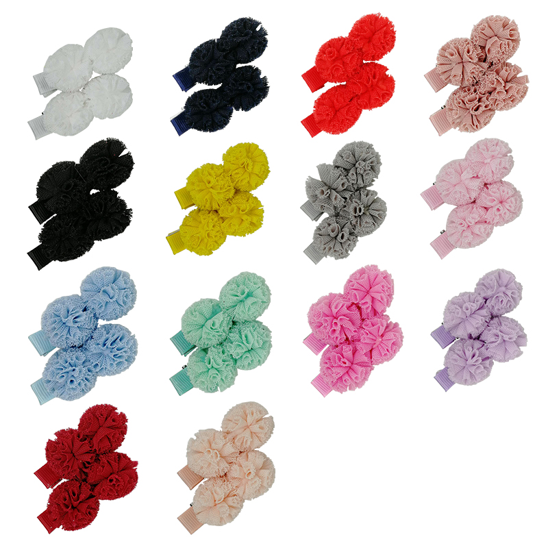 Girls' Head Pieces Pompom buckle hair clip kids pink floral headdress jewelry accessories
Girls' Head Pieces Pompom buckle hair clip kids pink floral headdress jewelry accessories