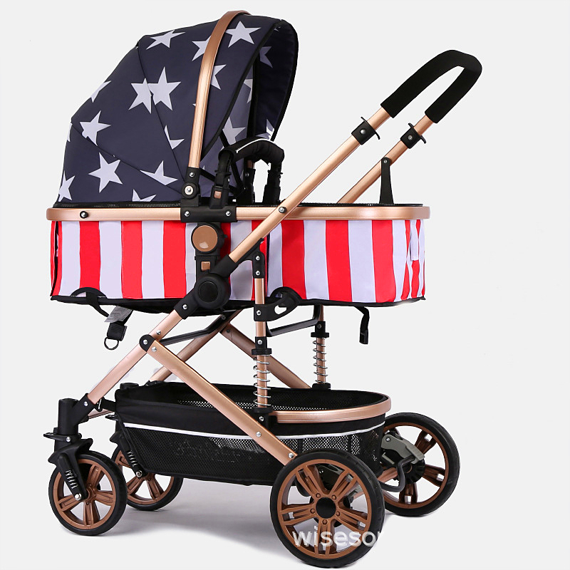 Fast shipping! Light weight travel Baby stroller 7pcs gifts portable can sit and lying folding baby high landscape stroller
Fast shipping! Light weight travel Baby stroller 7pcs gifts portable can sit and lying folding baby high landscape stroller