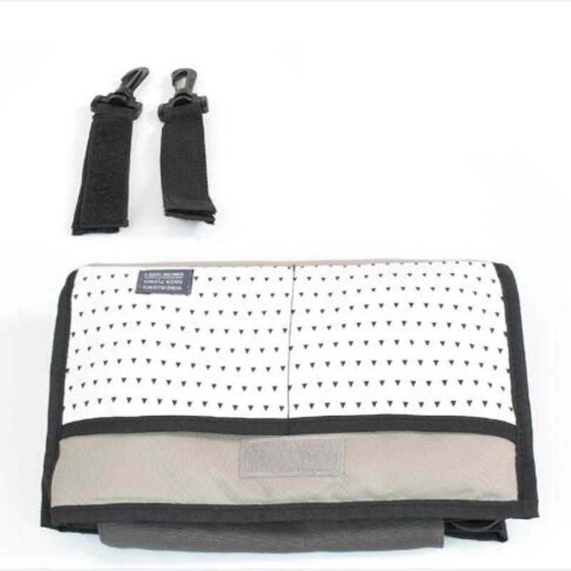 Baby Stroller Bag Nappy Diaper Mummy Bags Hanging Basket Storage Organizer Baby Travel Feeding Bottle Bag Stroller Accessories