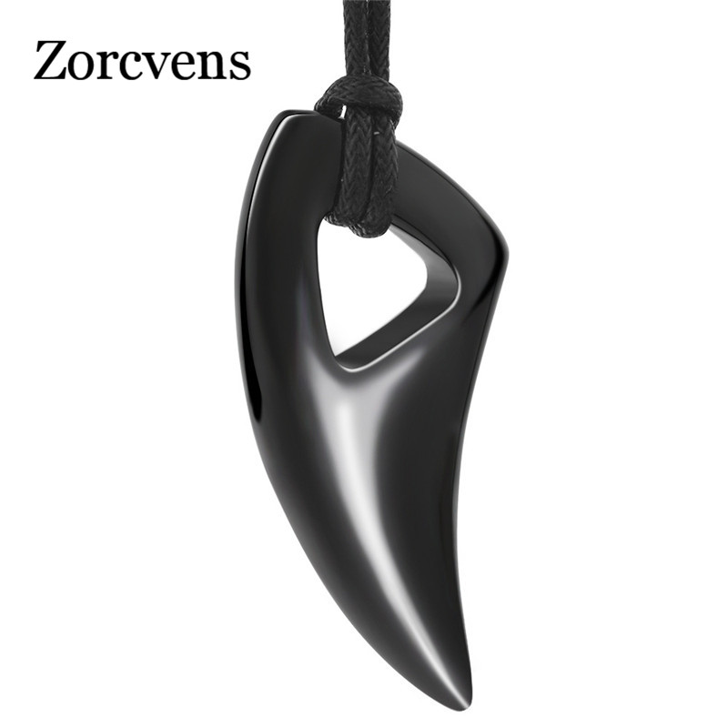 Modyle Fashion Black Stainless Steel Necklace Bull Horn Design Man Jewelry Punk Biker Men's Pendants Necklaces
Modyle Fashion Black Stainless Steel Necklace Bull Horn Design Man Jewelry Punk Biker Men's Pendants Necklaces
